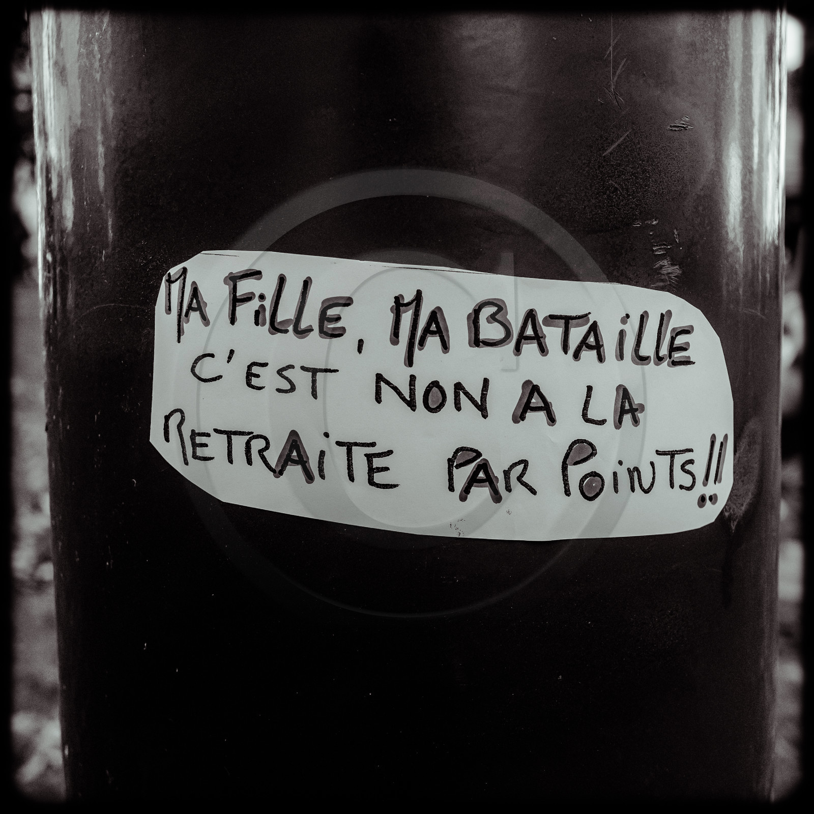 Manifestation à Gap le 11 janvier 2020