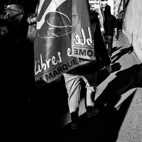 31 janvier 2023 : Manifestation contre la réforme des retraites. Plus de 4000 personnes dans les rues de Gap (Hautes-Alpes).
