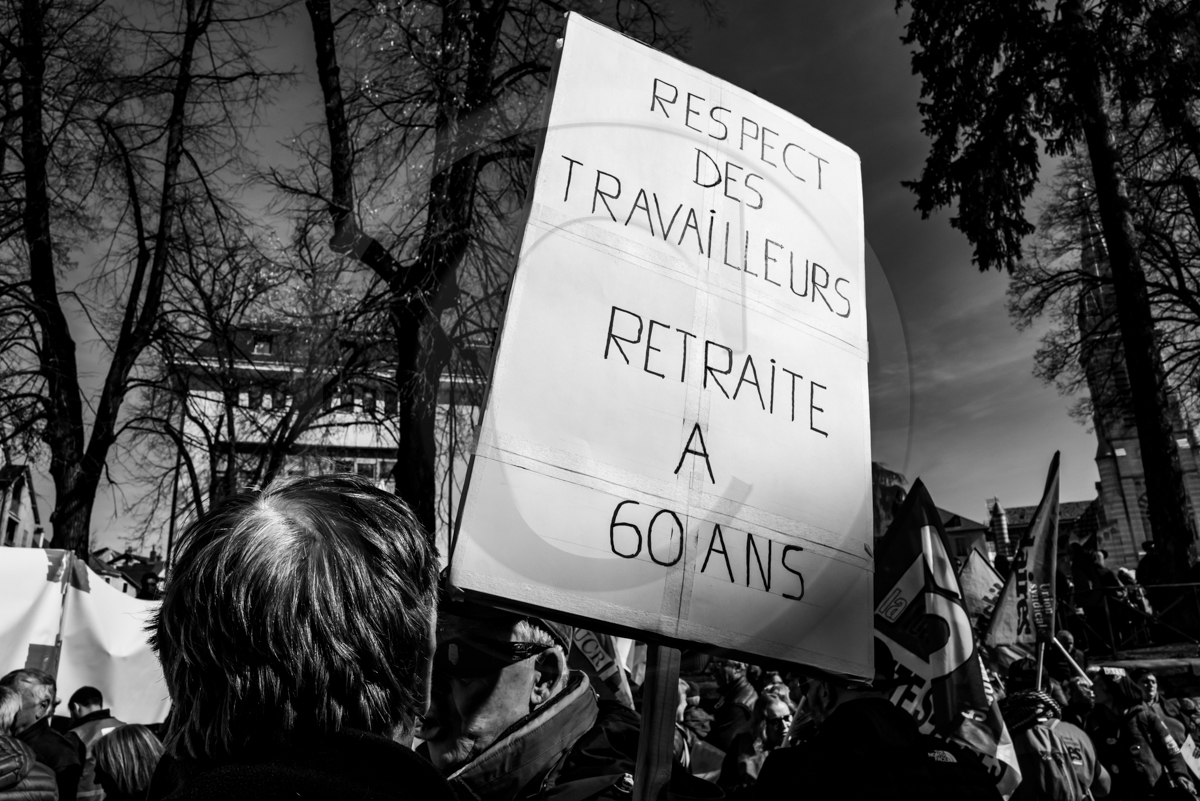 16 mars 2023 : Manifestation contre la réforme des retraites à Gap