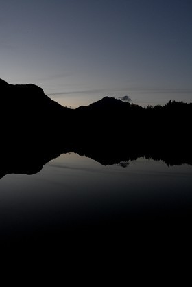 Le plan d'eau du Champsaur à Saint-Julien en Champsaur (Hautes-Alpes)