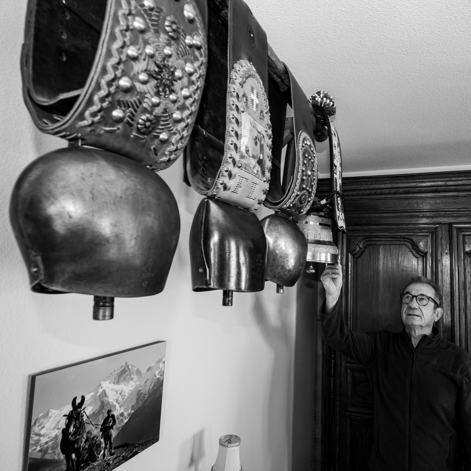 Collection de cloches - Exposition à la Maison du Berger