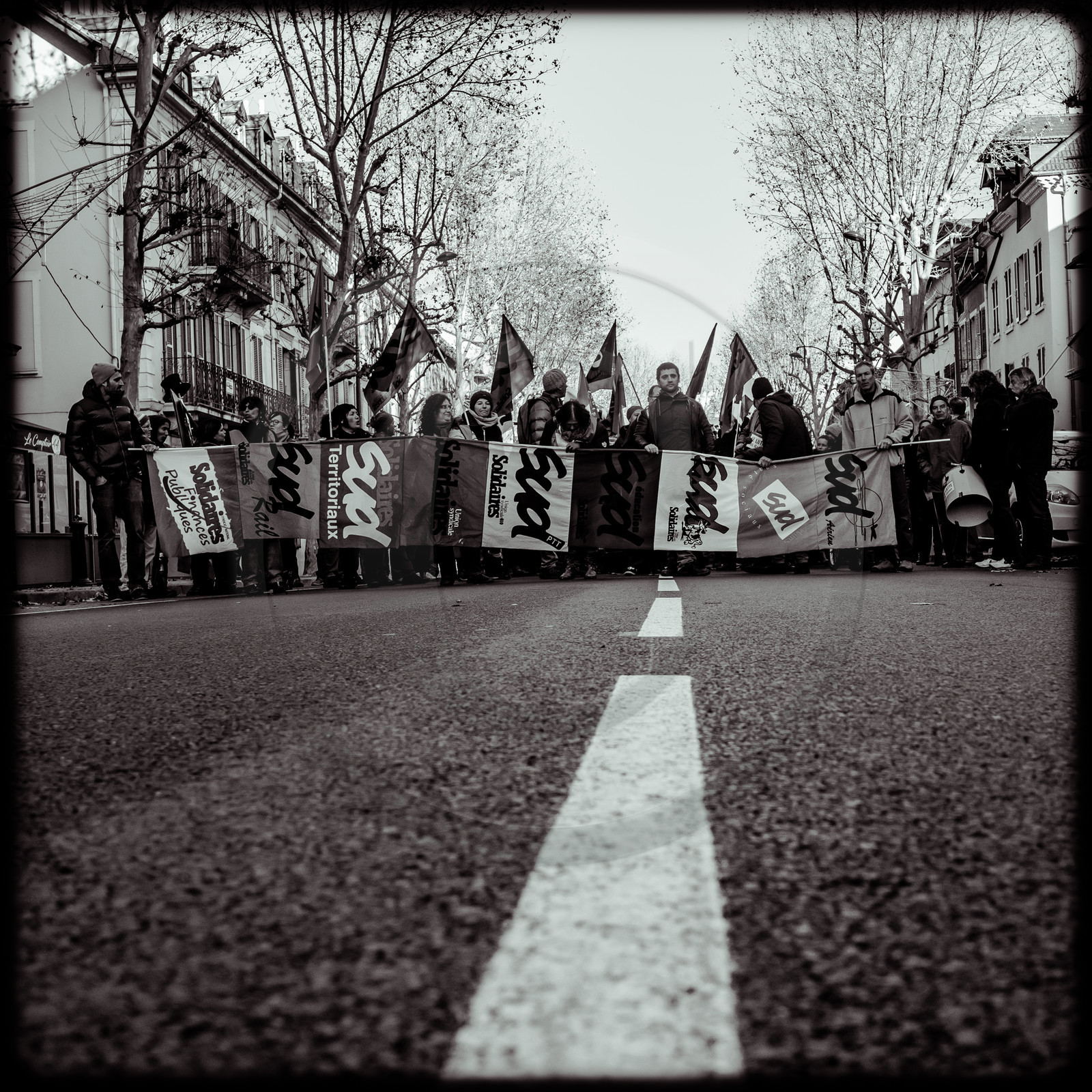 Manifestation à Gap le 10 décembre 2019.