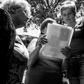 21 juin 2017 - Installation des épouvantails