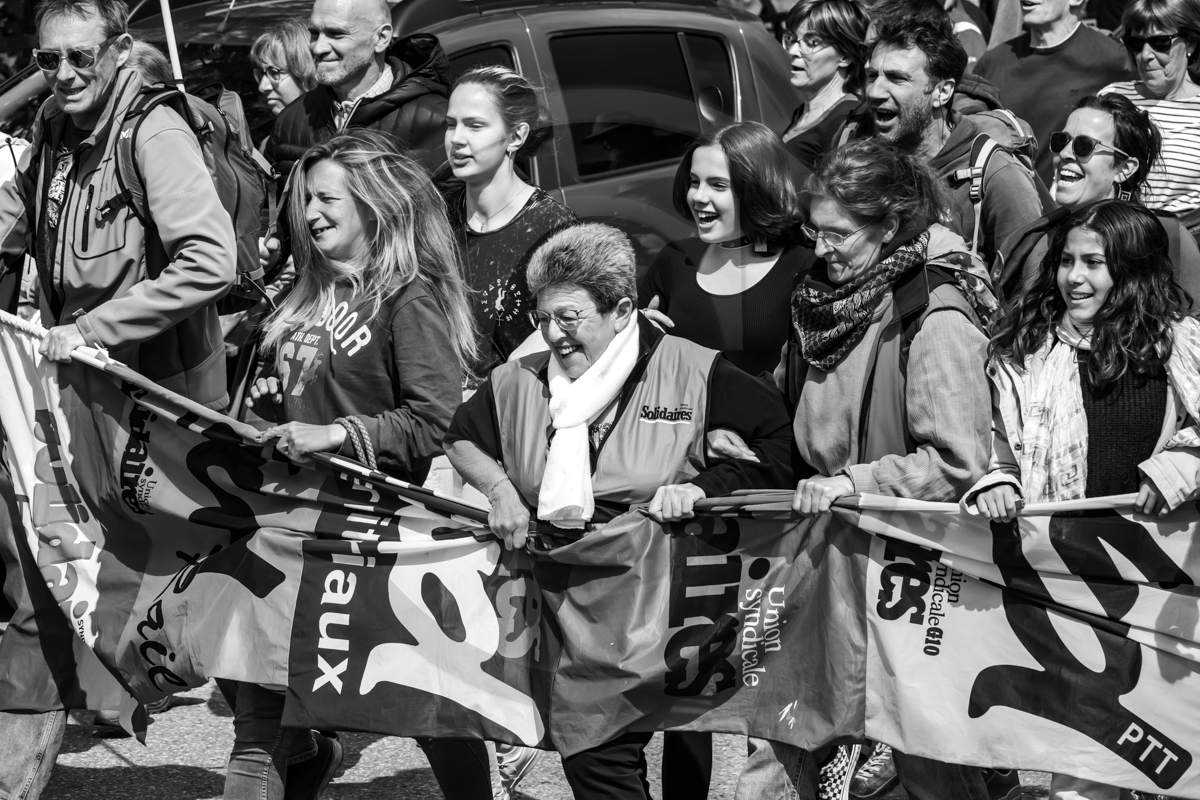 1er mai 2023 : manifestation à Gap (Hautes-Alpes)