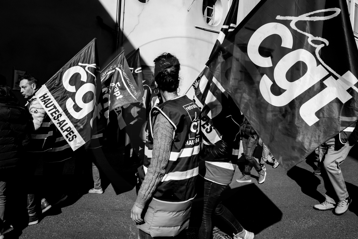 28 mars 2023 : Manifestation contre la réforme des retraites à Gap