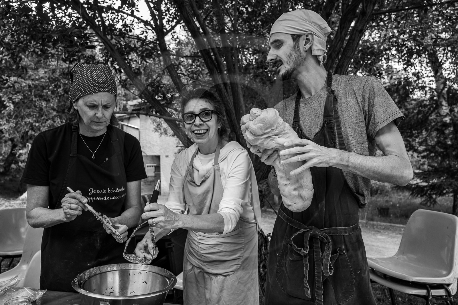 05 juillet 2023 : une cantine et des artistes