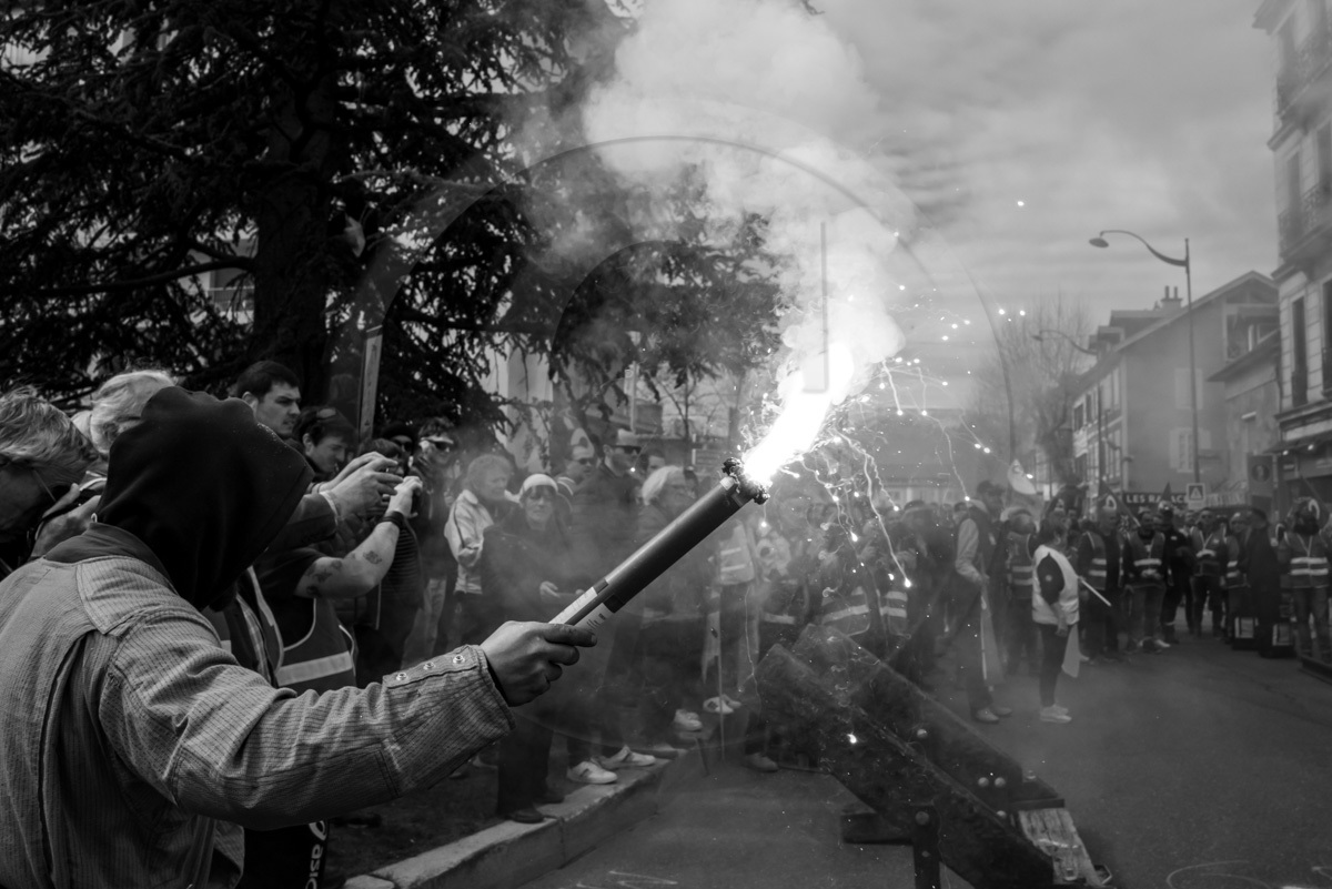 6 avril 2023 : Manifestation contre la réforme des retraites à Gap