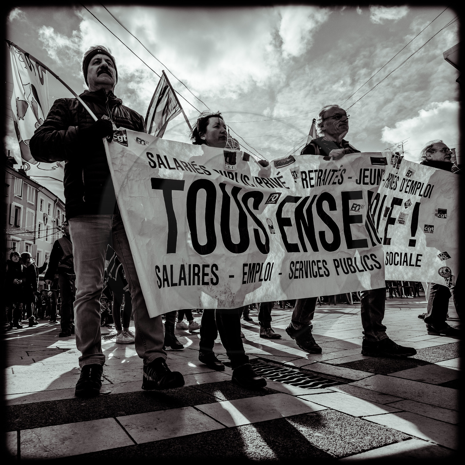 Défense des retraites - Gap - 29 janvier 2020