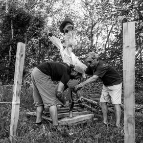 05 juillet 2017 - Installation épouvantails