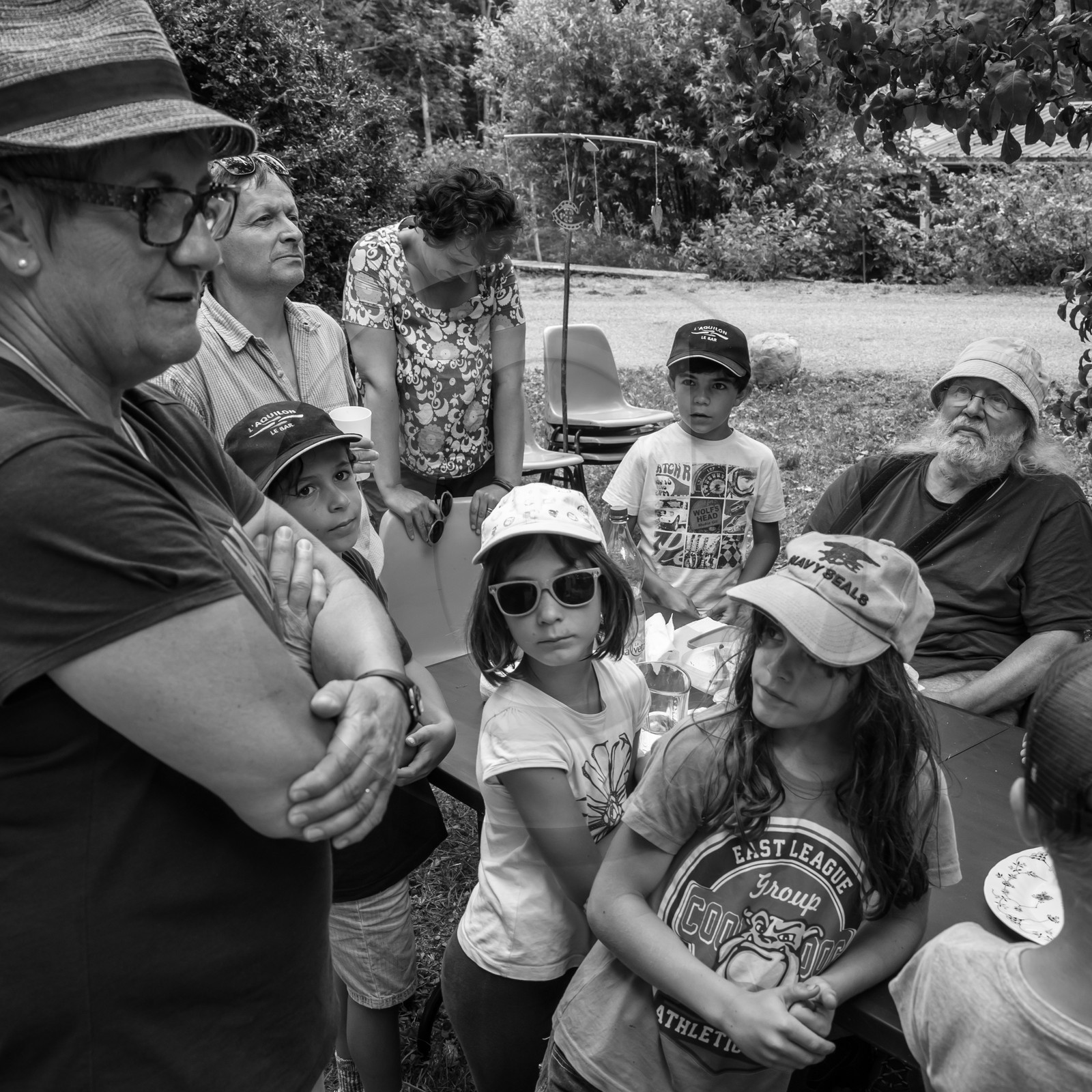Avec l'école de Saint-Bonnet