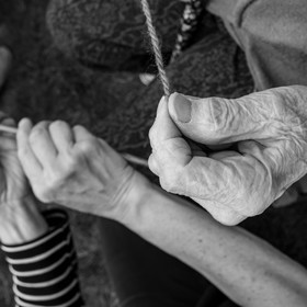 Atelier laine et promenade au jardin