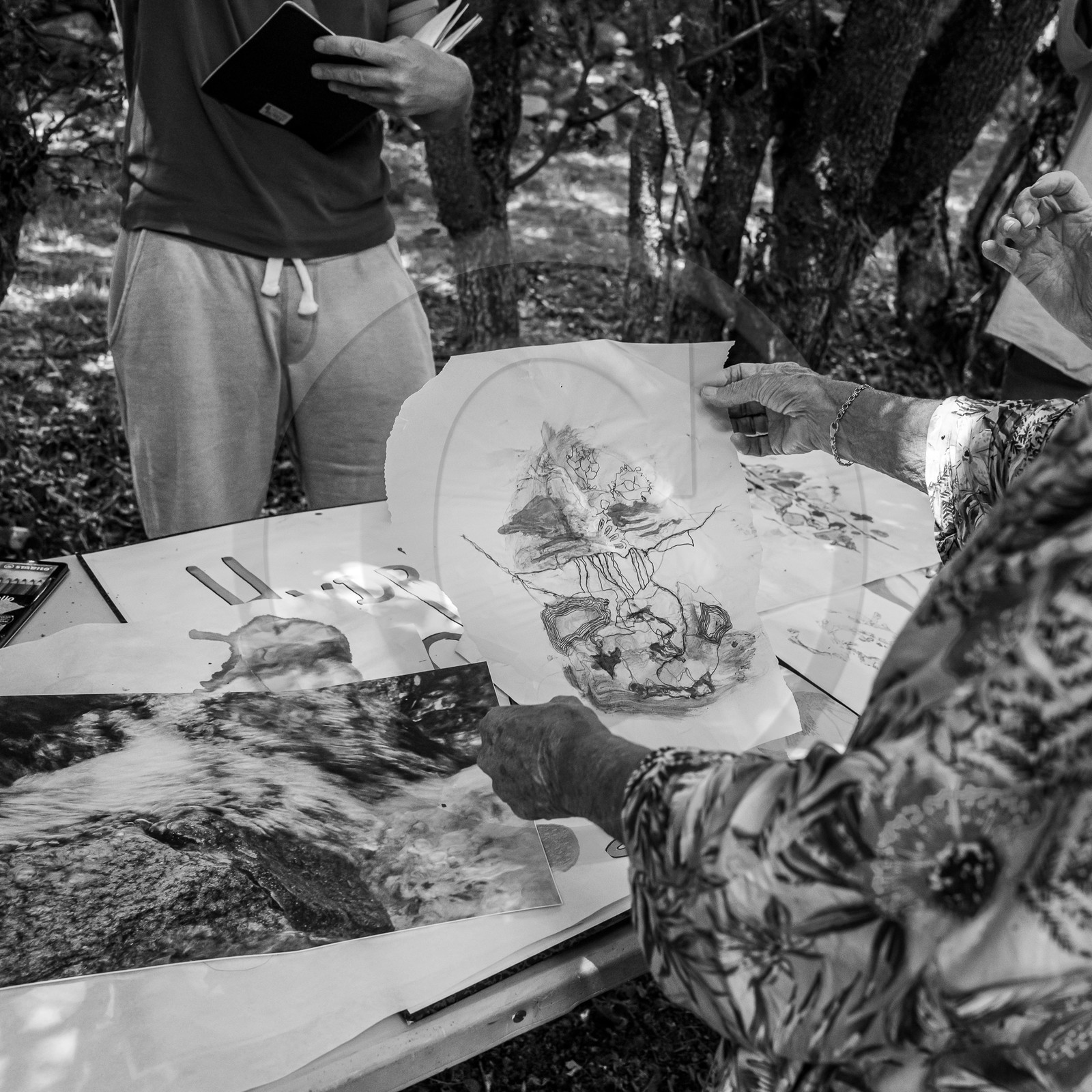 05 juillet 2023 : une cantine et des artistes