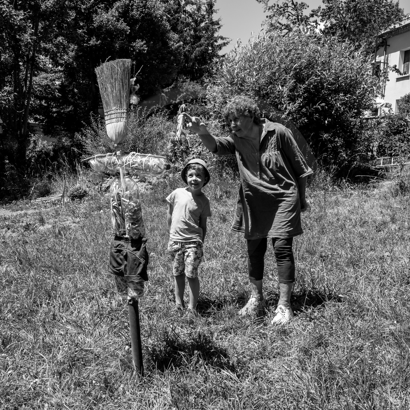 05 juillet 2017 - Installation épouvantails
