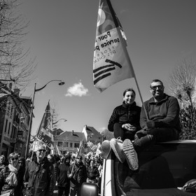 13 avril 2023 : Manifestation contre la réforme des retraites à Gap
