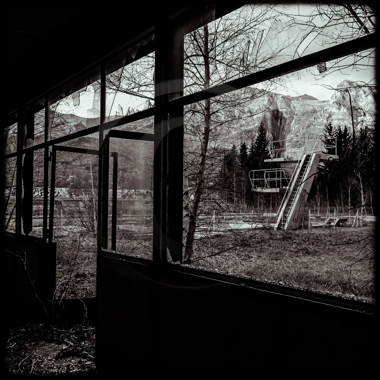 La piscine de Saint-Léger-les-Mélèzes