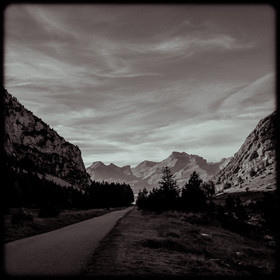 Route du Col du Noyer - Côté Dévoluy