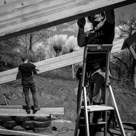 Permaculture - Construction d'une serre bioclimatique semi-enterrée