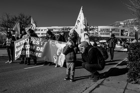 31 janvier 2023 : Manifestation contre la réforme des retraites. Plus de 4000 personnes dans les rues de Gap (Hautes-Alpes).