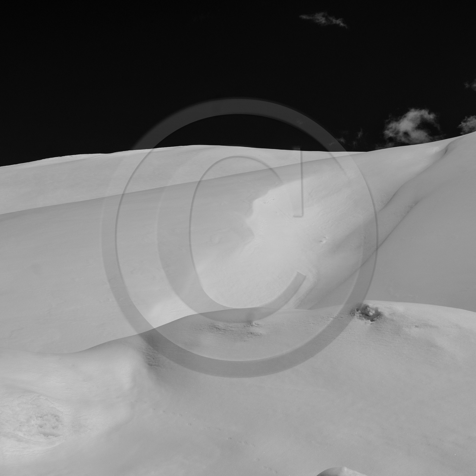 Neige au Col de Vars