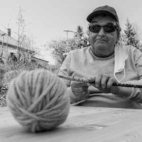 Atelier laine et promenade au jardin