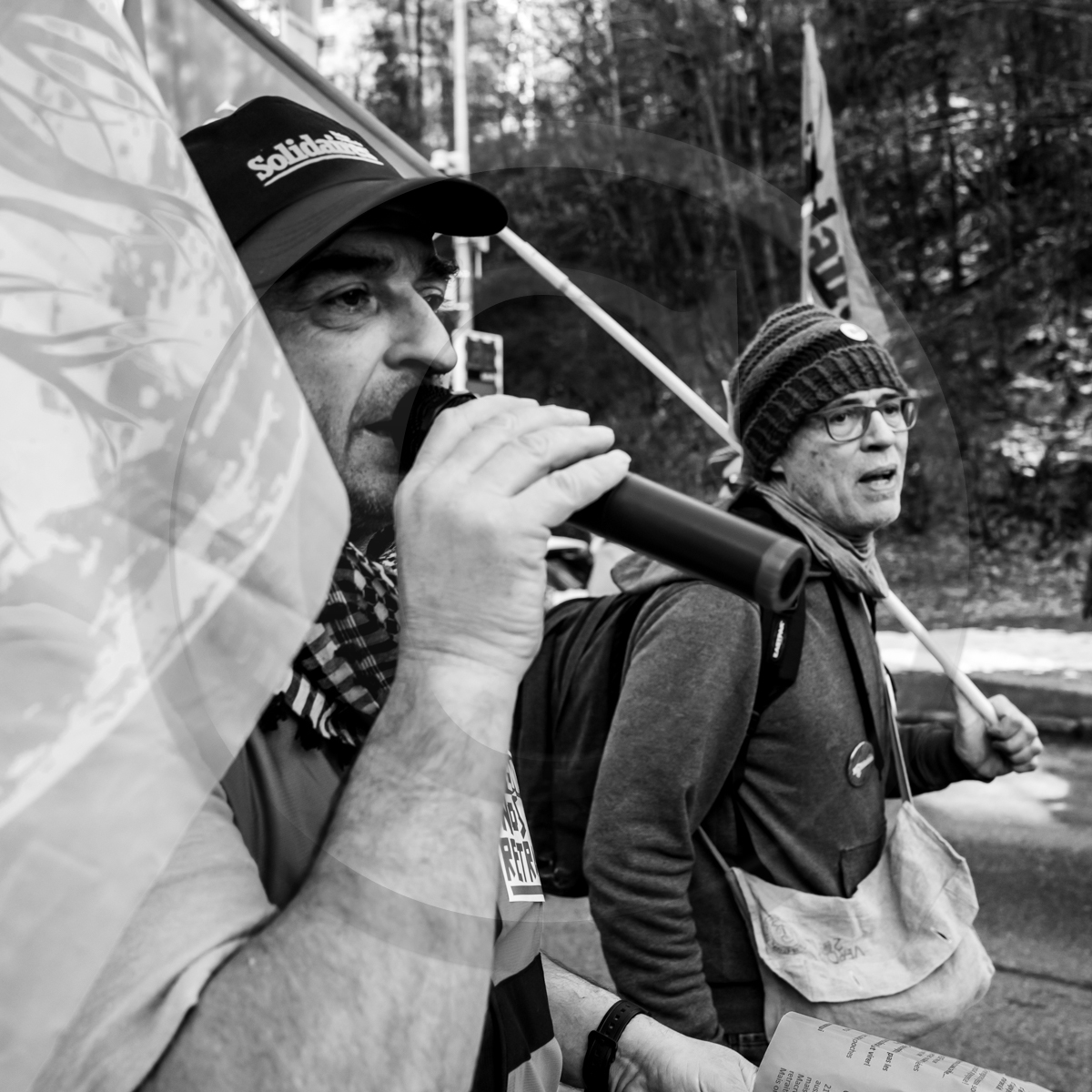 19 janvier 2023 : Manifestation pour le défense des retraites à Gap