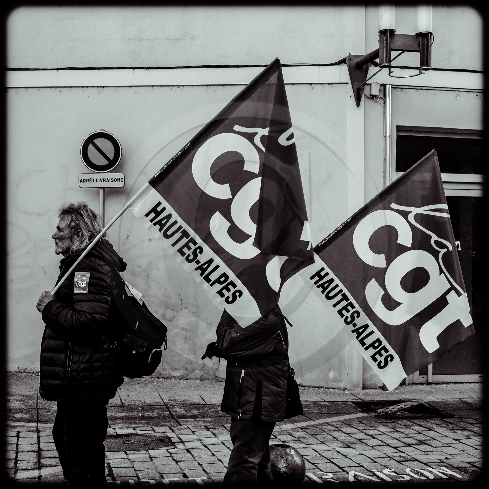 Manifestation à Gap le 12 décembre 2019.