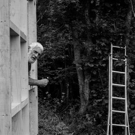 Installation de la cabane