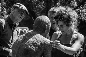 21 aout 2024 : Réalisation de Marcel Joli Coeur, l'homme de l'Ouort avec Barbara Fougnon, artiste plasticienne, et un anniversaire en chansons.