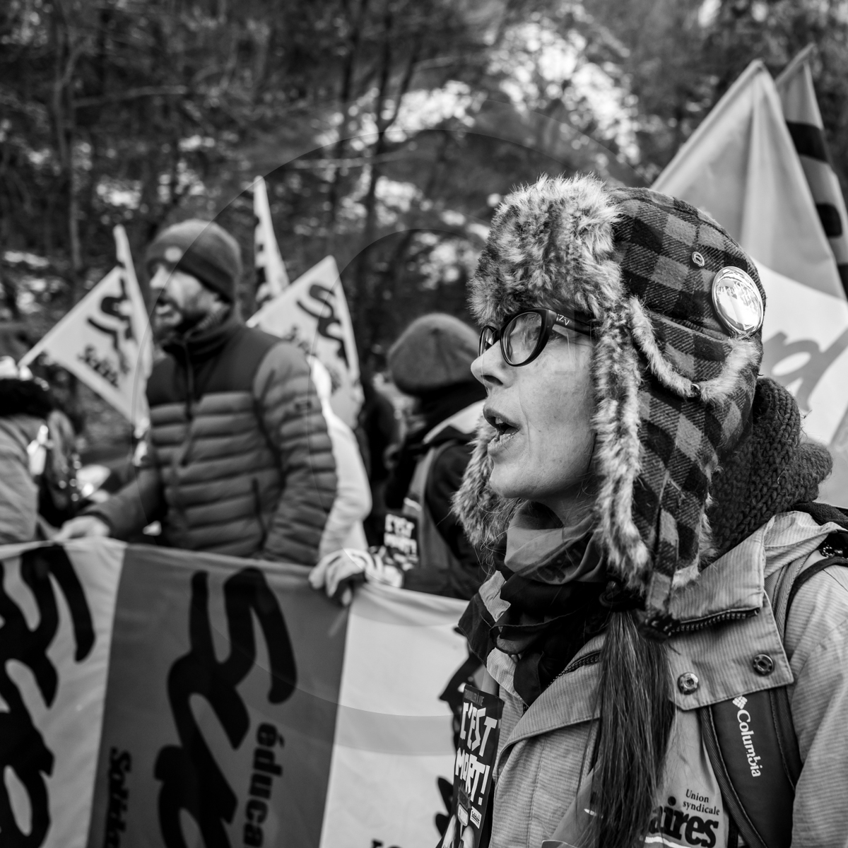 19 janvier 2023 : Manifestation pour le défense des retraites à Gap