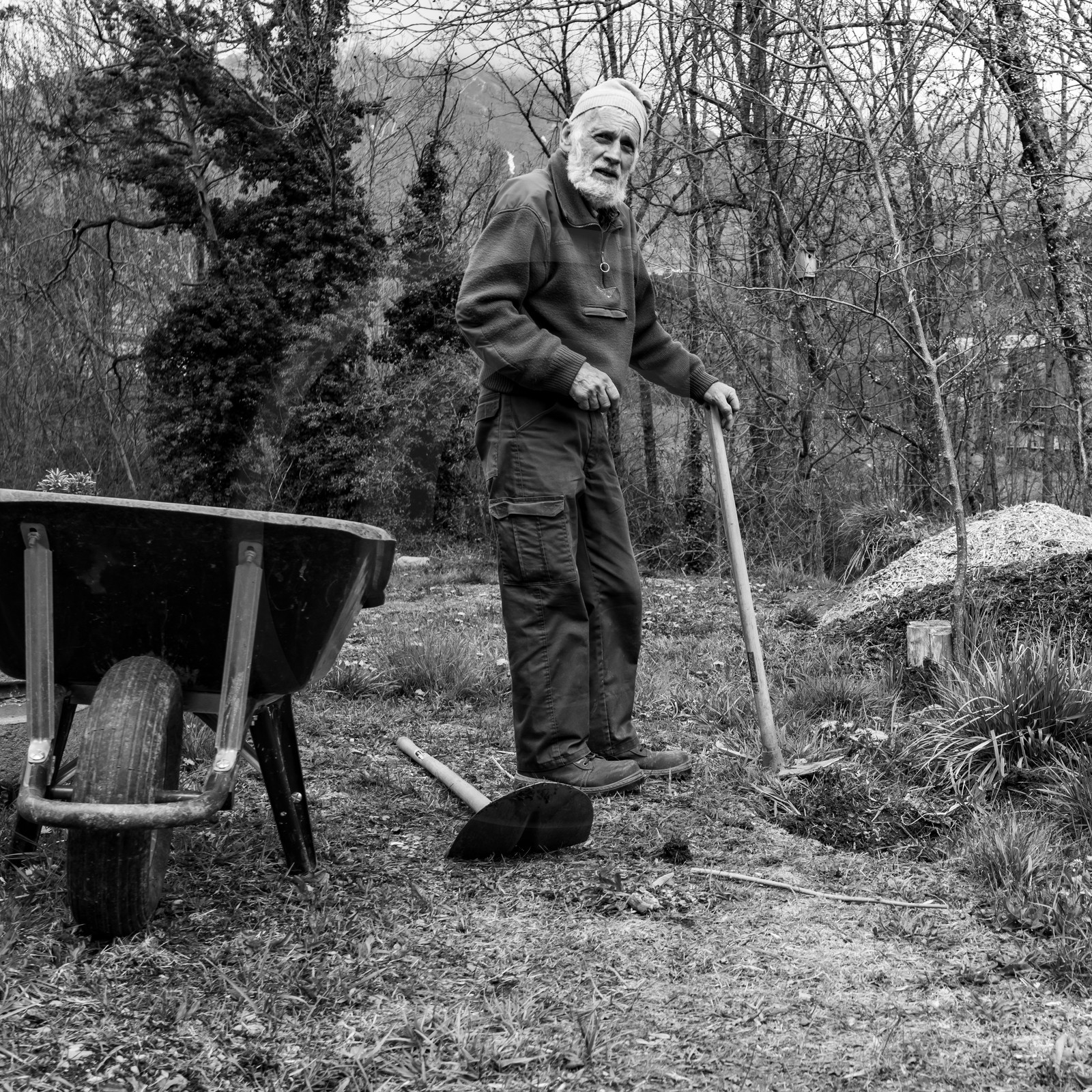 21 avril : jardinage, collages, peinture