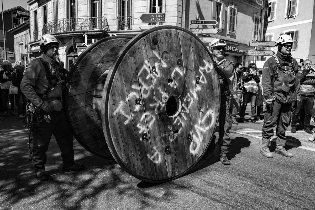 13 avril 2023 : Manifestation contre la réforme des retraites à Gap