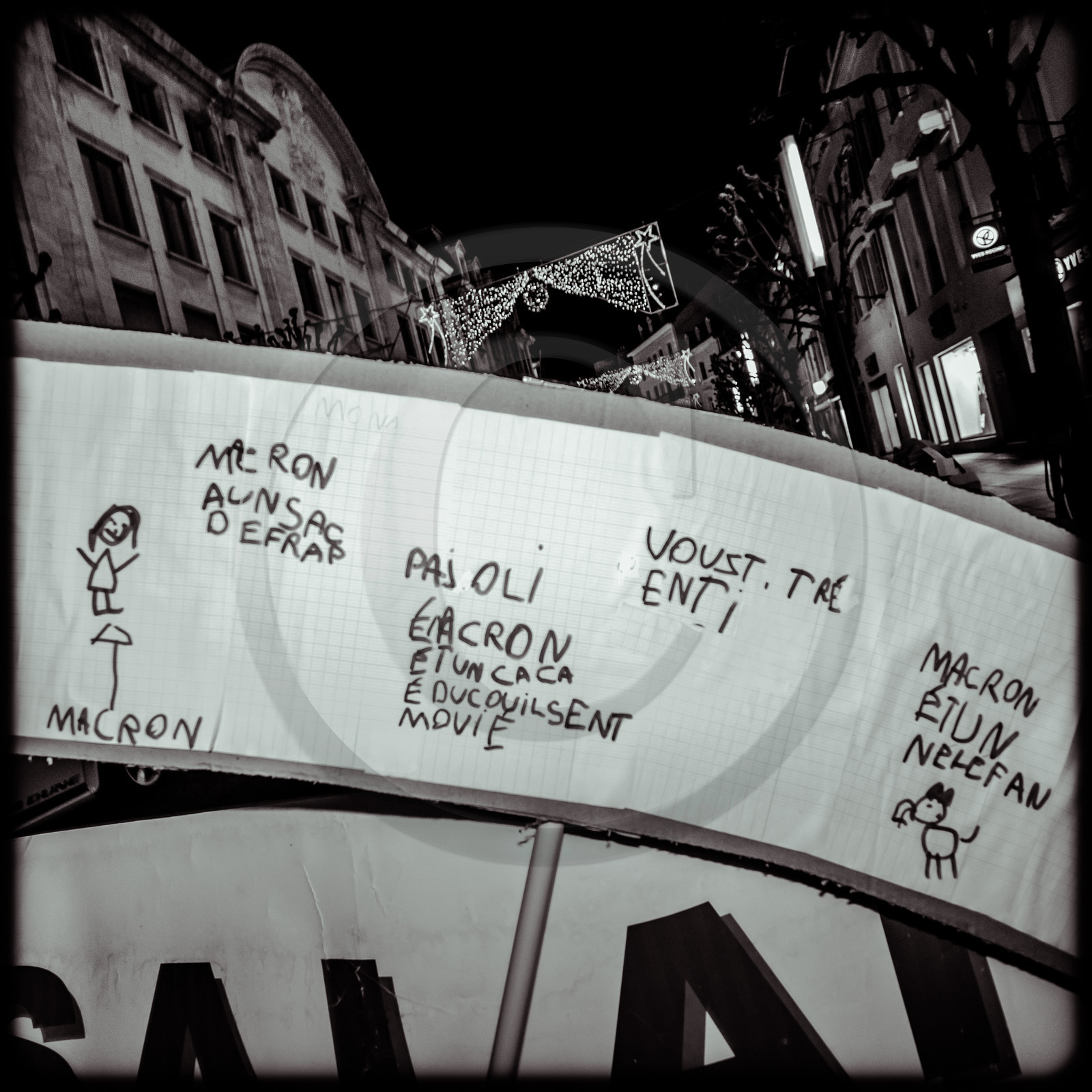 Manifestation à Gap le 23 janvier 2020