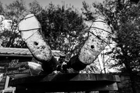 Exposition La forêt d'hommes, une création de Barbara Fougnon, artiste plasticienne