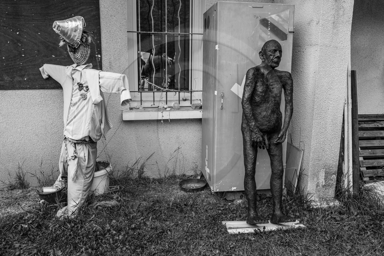 Exposition La forêt d'hommes, une création de Barbara Fougnon, artiste plasticienne