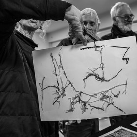 Broderies sur les photographies de Denis Lebioda, jeux, panneaux mon livre préféré, voyage en amérique latine de Claudine et Denis Meyer