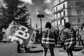 13 avril 2023 : Manifestation contre la réforme des retraites à Gap