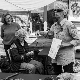 Atelier laine et promenade au jardin