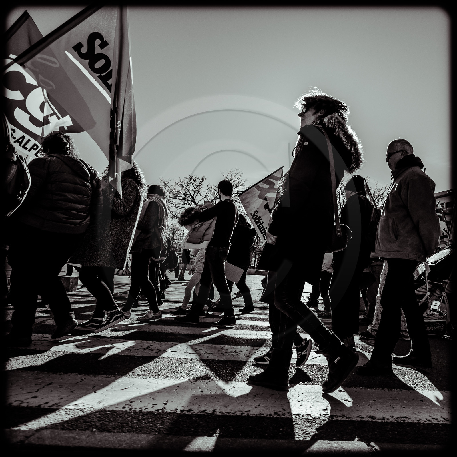 Manifestation pour la défense des retraites - Gap - 20 février 2020