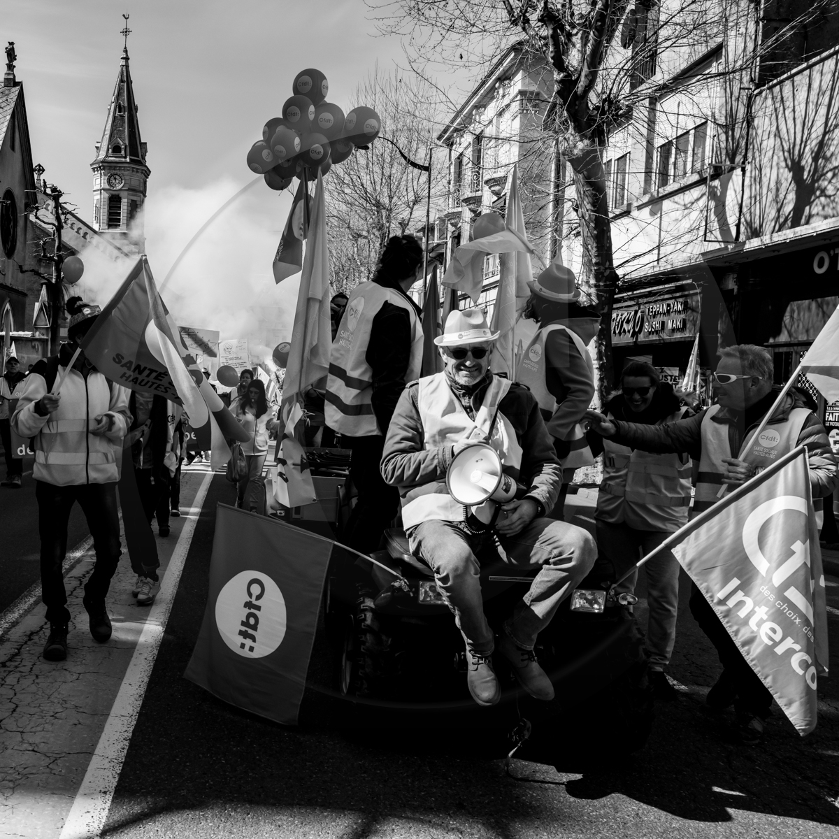 28 mars 2023 : Manifestation contre la réforme des retraites à Gap