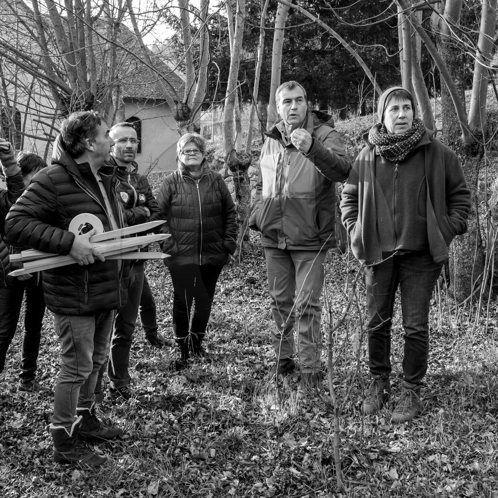 Découverte du jardin le 03 01 2017