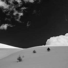 Neige au Col de Vars