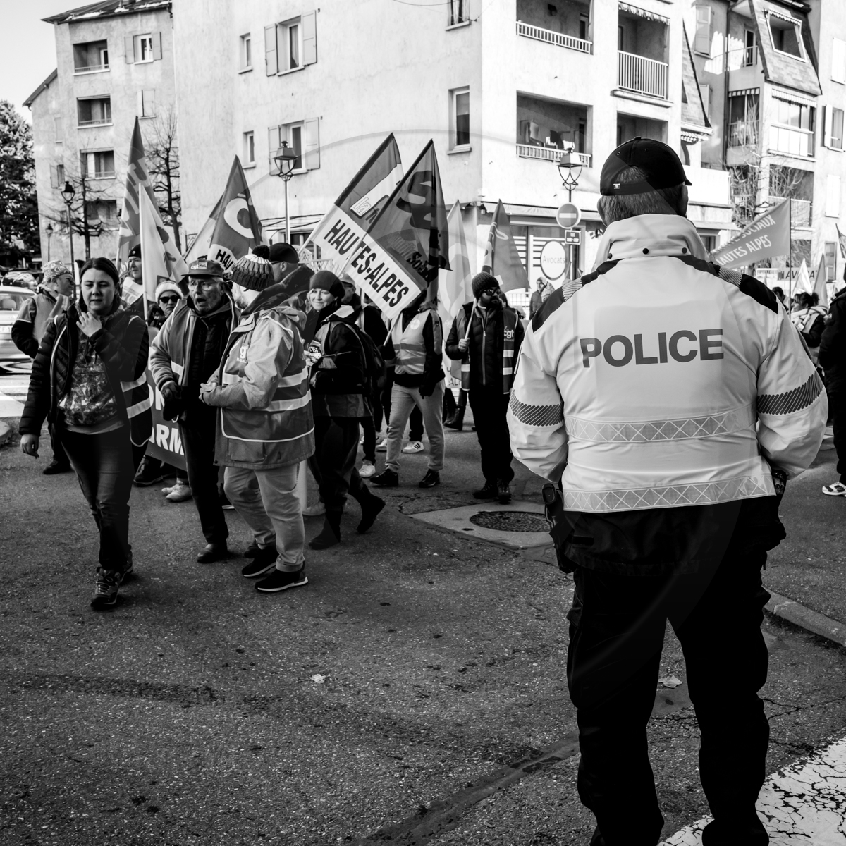 19 janvier 2023 : Manifestation pour le défense des retraites à Gap