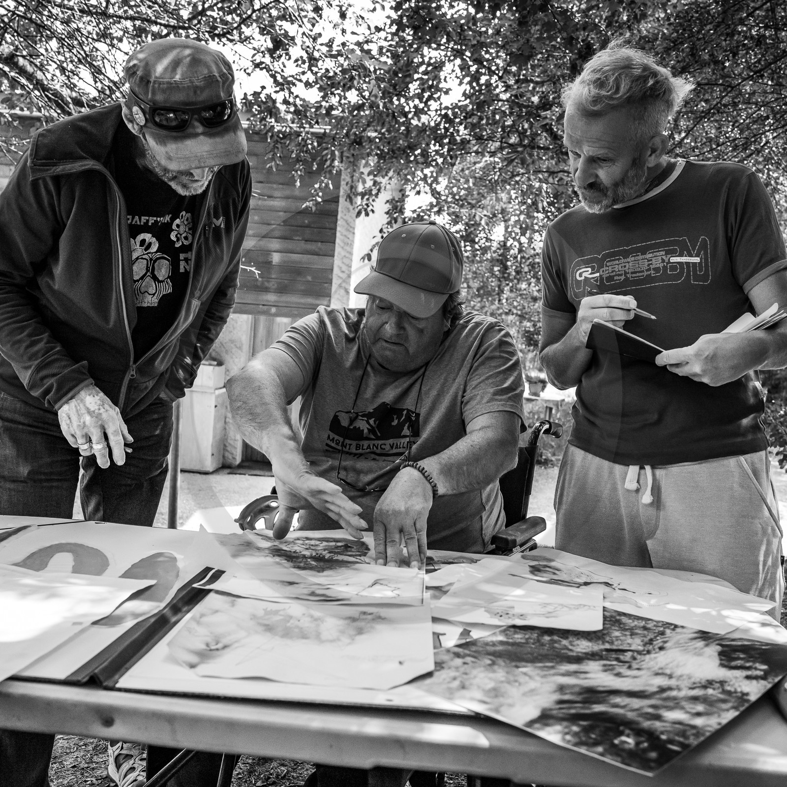 05 juillet 2023 : une cantine et des artistes