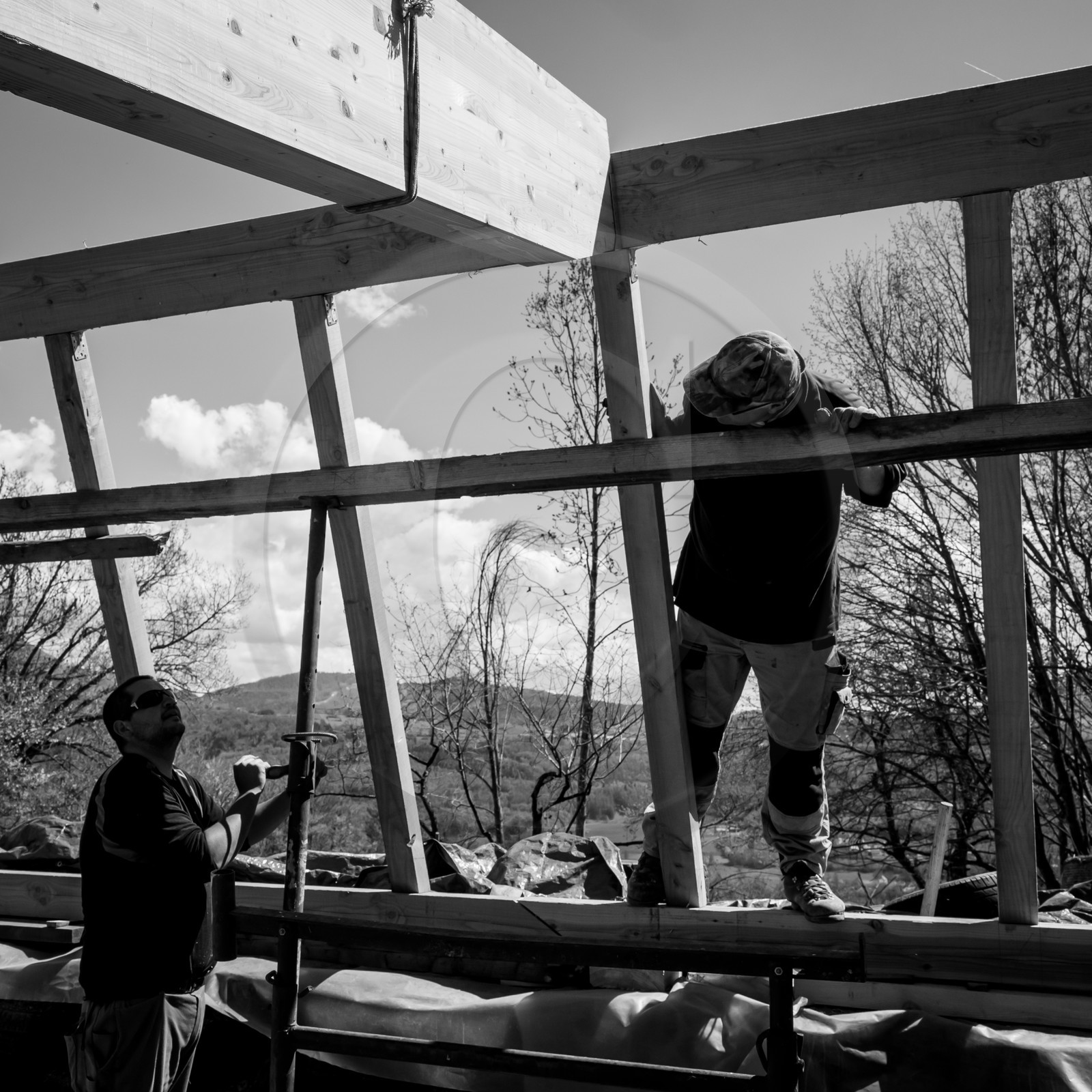 Permaculture - Construction d'une serre bioclimatique semi-enterrée