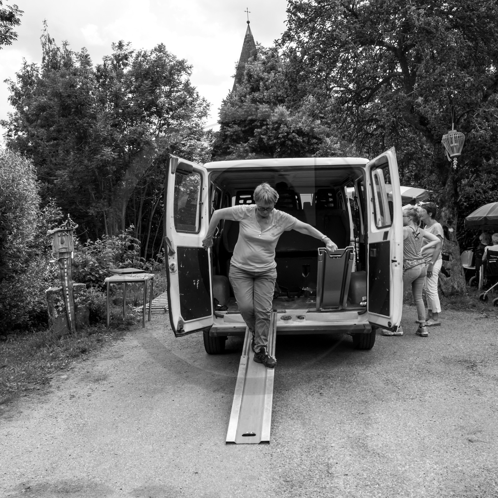 Une après-midi au jardin