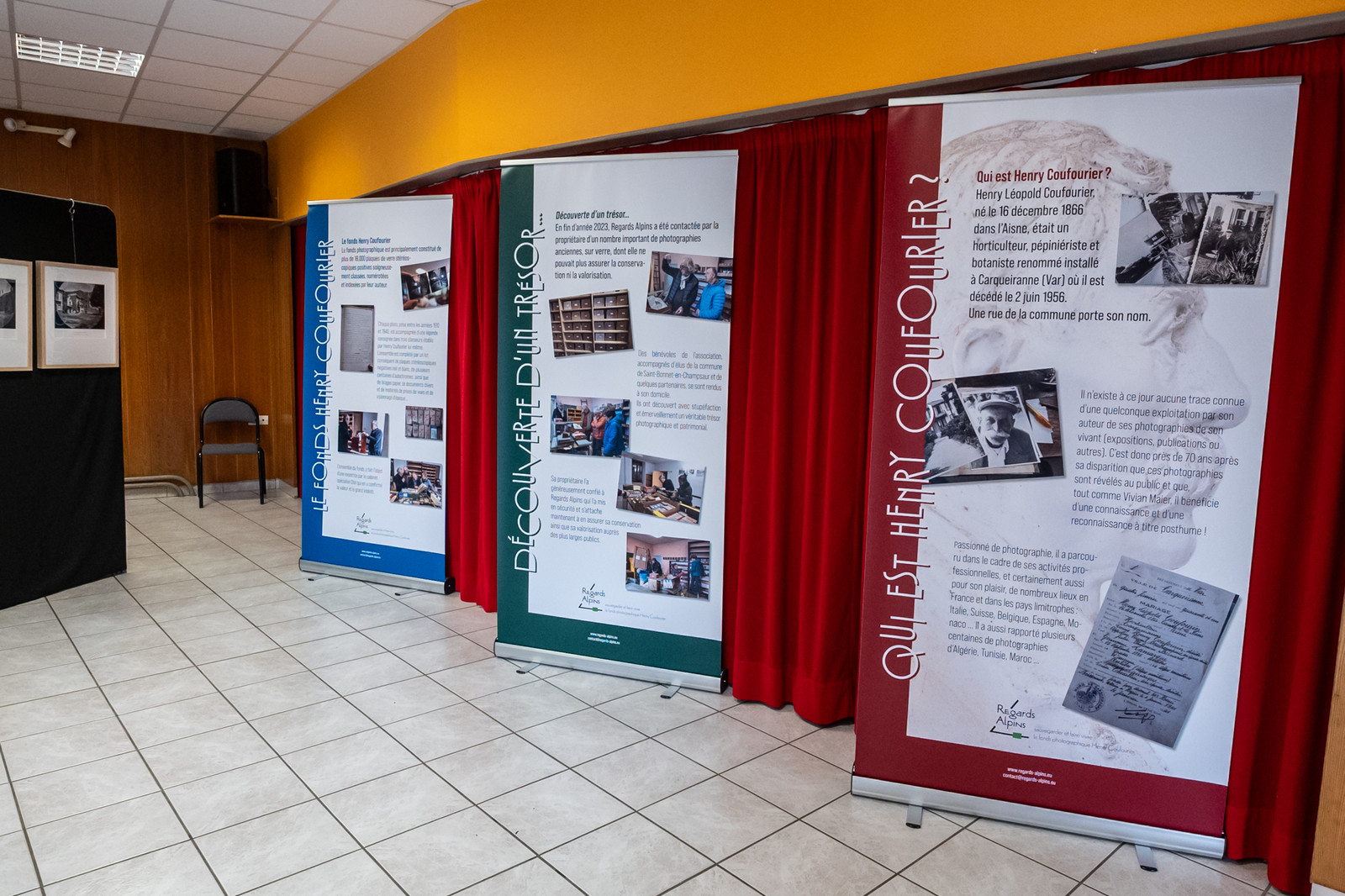 Exposition d'une sélection de photographies des Hautes-Alpes réalisées par Henry Coufourier entre 1913 et 1936 proposée par l'association Regards Alpins.