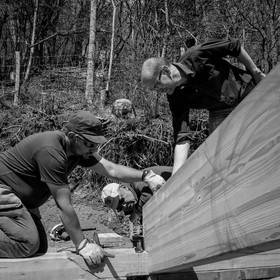 Permaculture - Construction d'une serre bioclimatique semi-enterrée