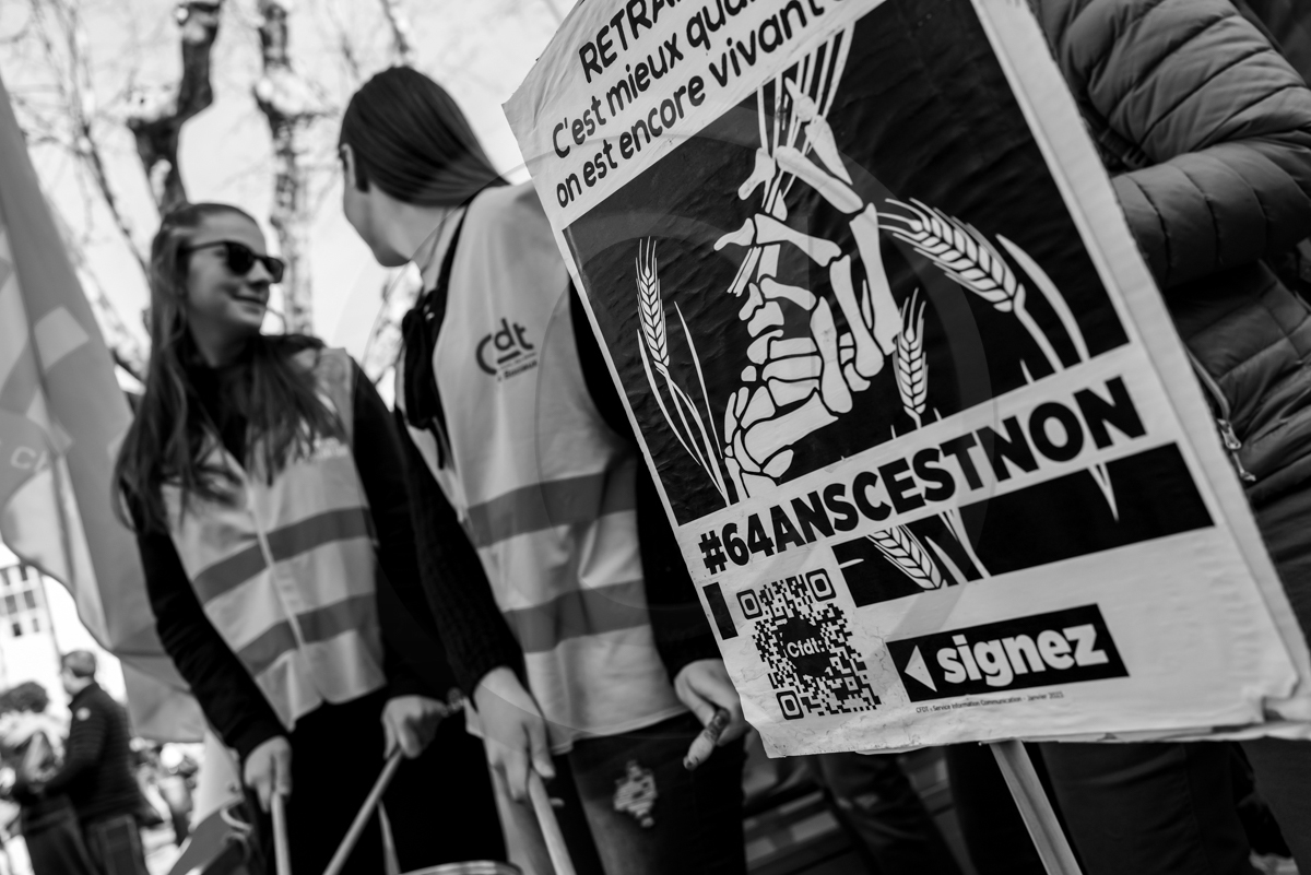 28 mars 2023 : Manifestation contre la réforme des retraites à Gap