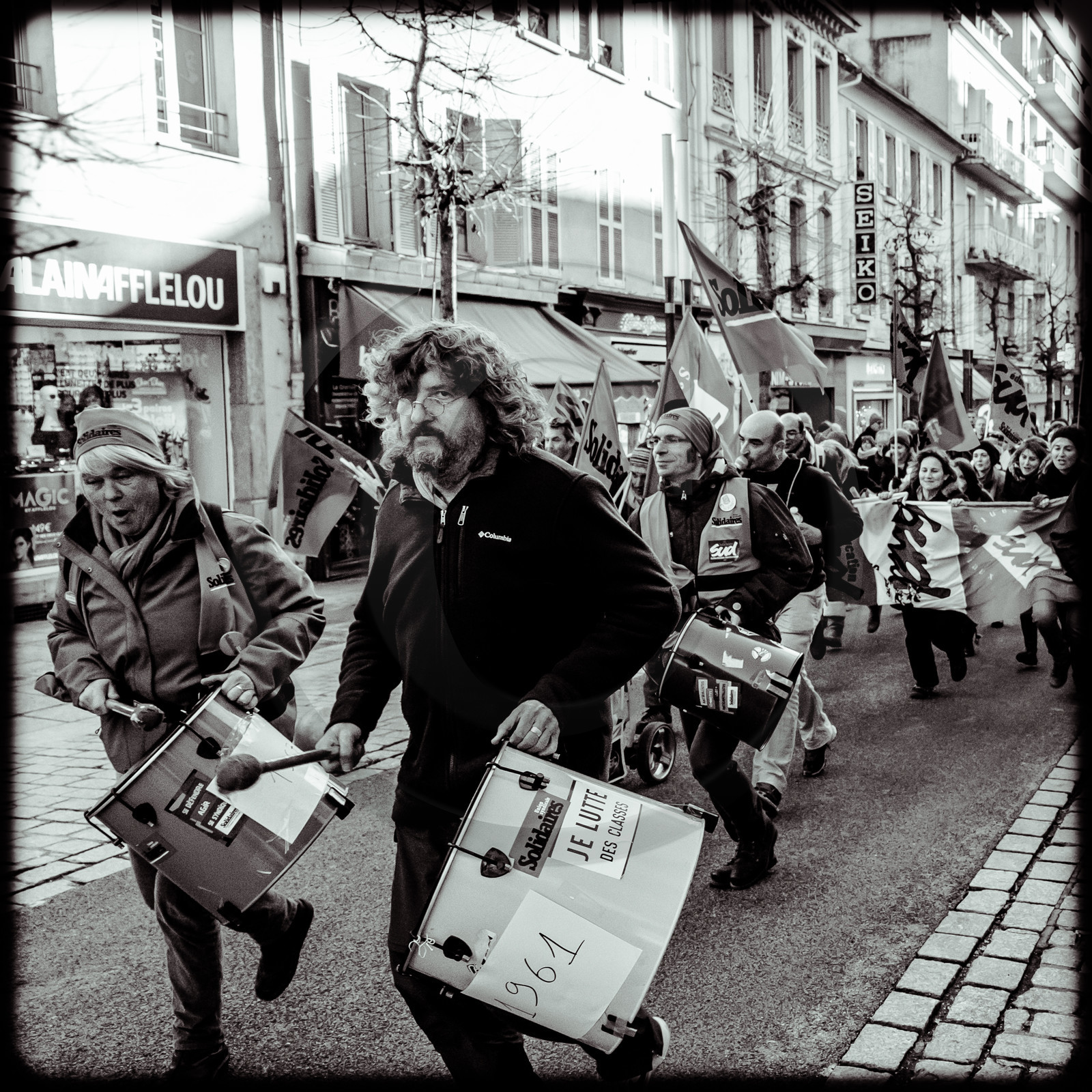 Manifestation à Gap le 12 décembre 2019.