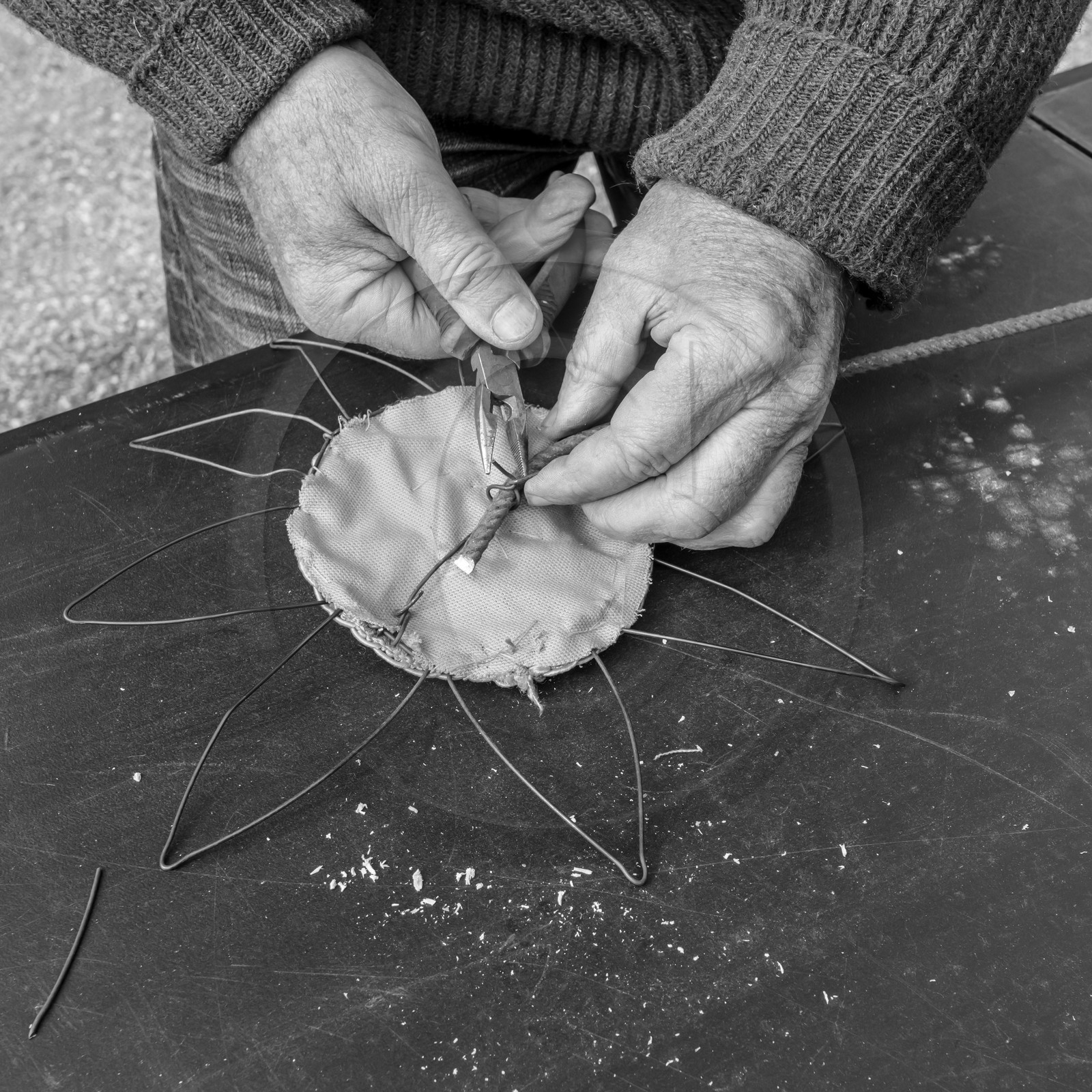 Fabrication de tournesols